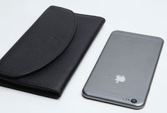 Leather Cute Womens Long Slim Wallet Bifold Long Wallet Purse For Women