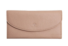 Leather Cute Womens Long Slim Wallet Bifold Long Wallet Purse For Women