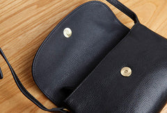 Genuine Leather Cute Purple Crossbody Bag Shoulder Bag Women Leather Purse