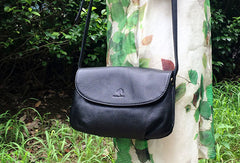 Genuine Leather Cute Purple Crossbody Bag Shoulder Bag Women Leather Purse