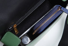 Genuine Leather Cute Brown Small Crossbody Bag Shoulder Bag Women Girl Fashion Leather Purse