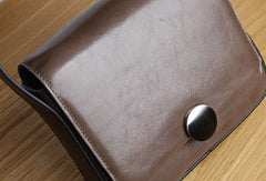 Genuine Leather Cute Square Crossbody Bag Shoulder Bag Women Girl Fashion Leather Purse