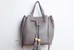 Genuine Leather Cute Women Bucket Bag Handbag Crossbody Bag Shoulder Bag Women Leather Purse