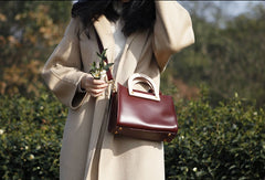 Genuine Leather Cute Women Handbag Shoulder Bag Crossbody Bag Women Leather Purse