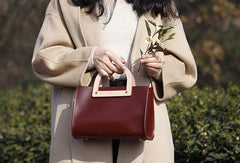 Genuine Leather Cute Women Handbag Shoulder Bag Crossbody Bag Women Leather Purse