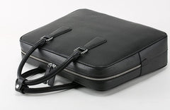 Genuine Leather Mens Briefcase Work Bags Laptop Bag Business Bag for Men