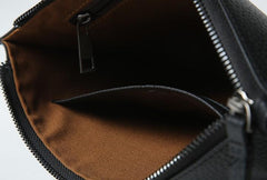 Cool Leather Mens Clutch Wallet Zipper Clutch Wristlet Wallet for Men
