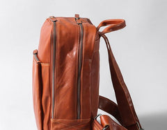 Leather Mens Cool Backpack Large Travel Bag Hiking Backpack for Men