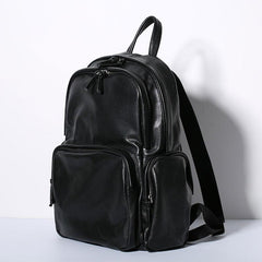 Leather Mens Cool Backpack Travel Backpack Hiking Backpack for Men