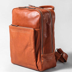 Leather Mens Cool Backpack Large Travel Bag Hiking Backpack for Men