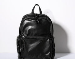 Leather Mens Cool Backpack Travel Backpack Hiking Backpack for Men