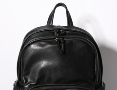 Leather Mens Cool Backpack Travel Backpack Hiking Backpack for Men