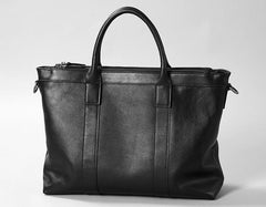 Leather Mens Cool Black Briefcase Work Bag Business Bag Laptop Bag for men