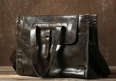 Leather Mens Cool Handbag Shoulder Bags Messenger Bag Laptop Bag for Men
