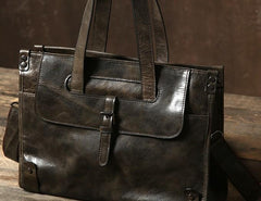 Leather Mens Cool Handbag Shoulder Bags Messenger Bag Laptop Bag for Men