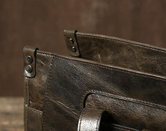 Leather Mens Cool Handbag Shoulder Bags Messenger Bag Laptop Bag for Men