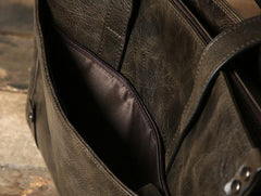 Leather Mens Cool Handbag Shoulder Bags Messenger Bag Laptop Bag for Men