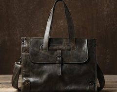 Leather Mens Cool Handbag Shoulder Bags Messenger Bag Laptop Bag for Men