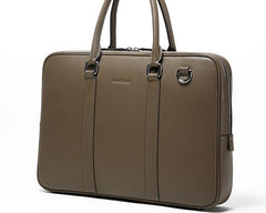 Cool Leather Mens  Briefcase Work Bags Vintage Business Bag Laptop Bags for men