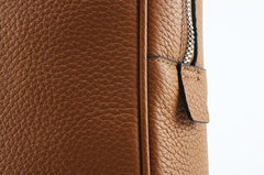 Cool Leather Mens  Briefcase Work Bags Vintage Business Bag Laptop Bags for men