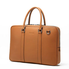 Cool Leather Mens  Briefcase Work Bags Vintage Business Bag Laptop Bags for men