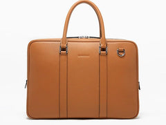 Cool Leather Mens  Briefcase Work Bags Vintage Business Bag Laptop Bags for men