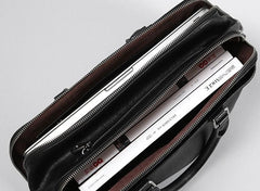 Leather Mens Cool Briefcases Work Bag Business Bag Laptop Bag for men