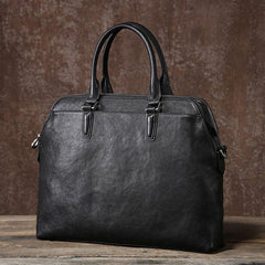 Leather Mens Cool Briefcases Work Bag Business Bag Laptop Bag for men