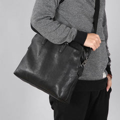 Leather Mens Cool Briefcases Work Bag Business Bag Laptop Bag for men