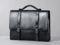 Leather Mens Cool Messengers Bag Large Briefcase Work Bag Business Bag Laptop Bag for men