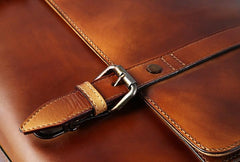 Leather Mens Cool Messengers Bag Large Briefcase Work Bag Business Bag Laptop Bag for men