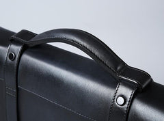 Leather Mens Cool Messengers Bag Large Briefcase Work Bag Business Bag Laptop Bag for men