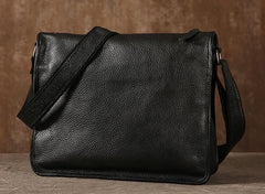 Coffee Leather Mens Cool Shoulder Bag Messenger Bags  for men