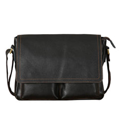 Cool Leather Mens Messenger Bag Shoulder Bags for Men