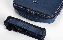 Cool Leather Mens Small Shoulder Bag Messenger Bags for men