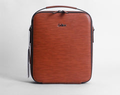Cool Leather Mens Small Shoulder Bag Messenger Bags for men