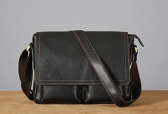 Cool Leather Mens Messenger Bag Shoulder Bags for Men