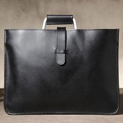 Leather Mens Vintage Briefcase Handbag Work Bag Business Bag Laptop Bag for men