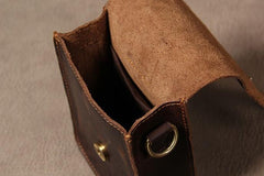 Leather Belt Pouch Mens Small Cases Waist Bag Belt Bags Shoulder Bag for Men