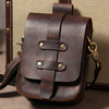 Leather Belt Pouch Mens Small Cases Waist Bag Belt Bags Shoulder Bag for Men