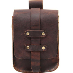 Leather Belt Pouch Mens Small Cases Waist Bag Belt Bags Shoulder Bag for Men