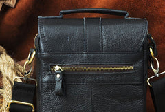 Genuine Leather Messenger Bag Cross Body Cool Chest Bag Sling Bag Travel Bag Hiking Bag For Men
