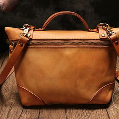 Brown Womens Leather Satchel Shoulder Bag Leather Green Women's Satchel Handbag Purse