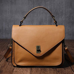 Brown Womens Fashion Leather Satchel Handbag Black Purse Small Satchel Bag for Ladies
