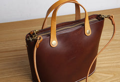 Genuine Leather Small Tote Bag Handbag Crossbody Bag Shoulder Bag Women Leather Purse