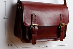 Genuine Leather Women Cute Shoulder Bag Satchel Bag Crossbody Bag Girl Leather Purse