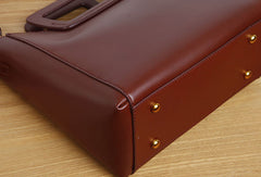 Genuine Leather Women Red Handbag Crossbody Bag Shoulder Bag Women Leather Purse
