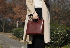 Genuine Leather Women Red Handbag Crossbody Bag Shoulder Bag Women Leather Purse