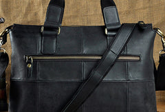 Genuine Vintage Coffee Leather Cool Messenger Bag Briefcase Bag Shoulder Bag For Men