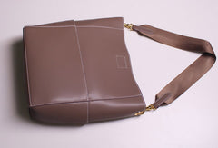 Genuine Leather handbag shoulder bag brown tote for women leather shopper bag